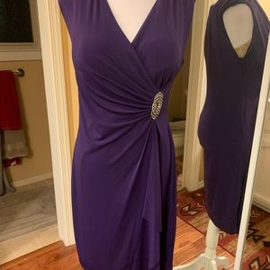Purple special occasion dress size 8